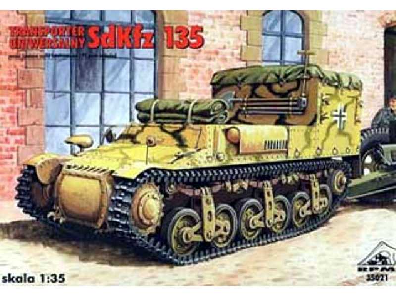 Transporter uniwersalny SdKfz 135 - zdjęcie 1 Transporter uniwersalny SdKfz 135 - zdjęcie 1