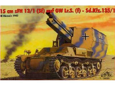 15cm sFH 13/1(Sf) auf GW Lr.S.(f) - Sd.Kfz.135/1 - El Alamein - zdjęcie 1
