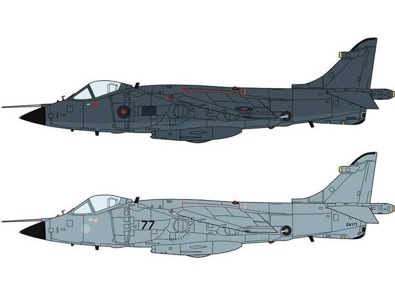 Sea Harrier FRS Mk.1 Falklands - 2 modele - zdjęcie 1 Sea Harrier FRS Mk.1 Falklands - 2 modele - zdjęcie 1
