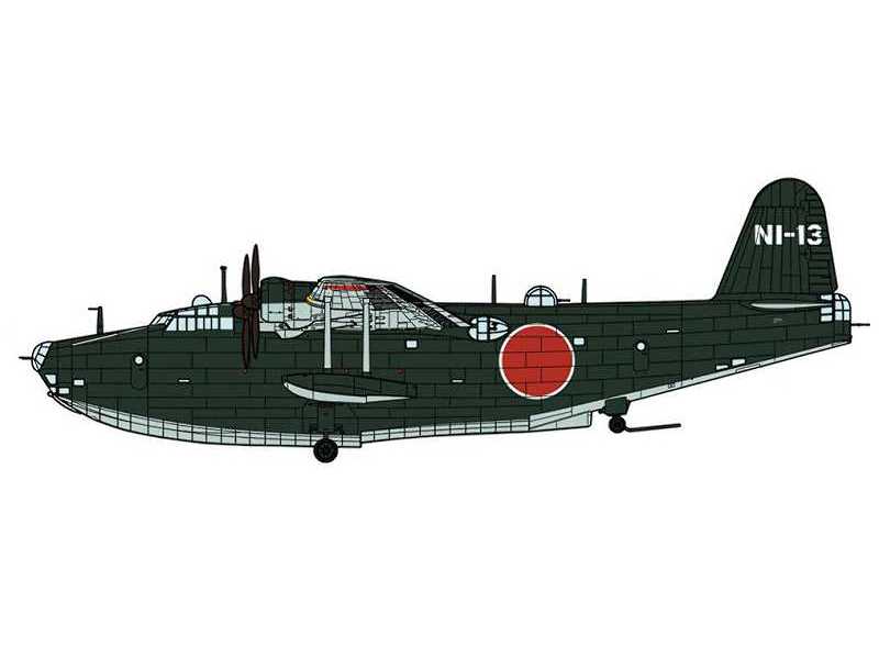 Kawanishi H8K1 Type 2 Flying Boat 802nd Flying Group - zdjęcie 1 Kawanishi H8K1 Type 2 Flying Boat 802nd Flying Group - zdjęcie 1