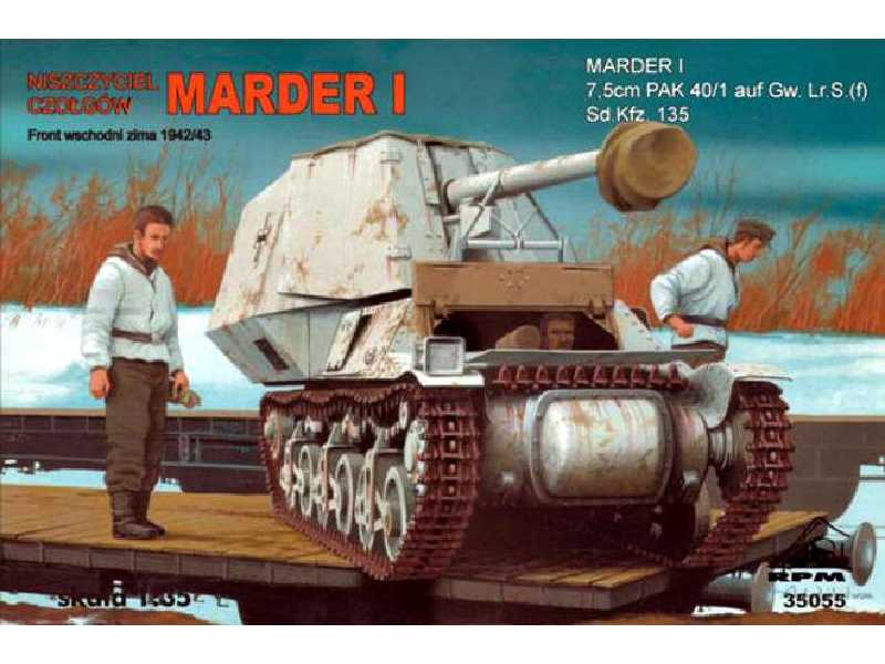 Marder I Sd.Kfz.135 - front wschodni, zima 1942/43 - zdjęcie 1