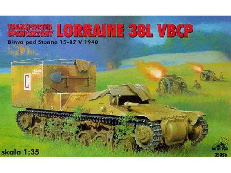 Lorraine 38L, bitwa pod Stonne 1940 - zdjęcie 1 Lorraine 38L, bitwa pod Stonne 1940 - zdjęcie 1