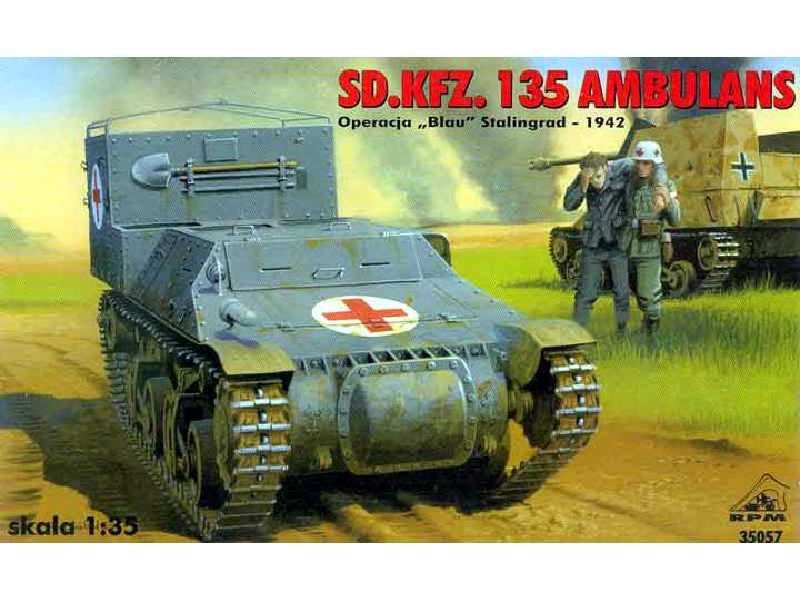 Sd.Kfz.135 Ambulans, Stalingrad 1942 - zdjęcie 1 Sd.Kfz.135 Ambulans, Stalingrad 1942 - zdjęcie 1