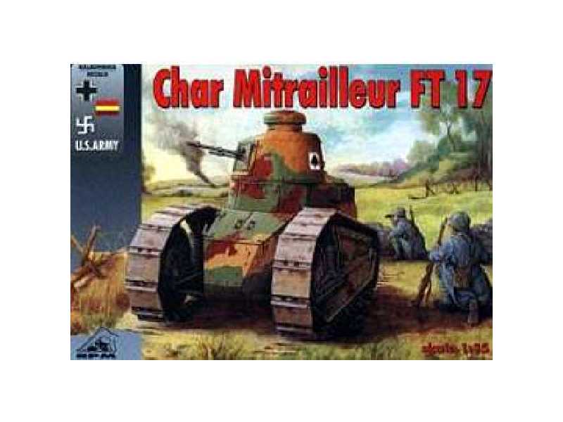 FT-17 Mitrailleur z wieżą typu Berliet - zdjęcie 1 FT-17 Mitrailleur z wieżą typu Berliet - zdjęcie 1