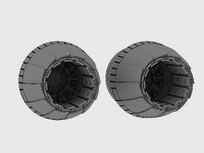 F/A-18 E/F Super Hornet Engine Nozzles For Revell - zdjęcie 2