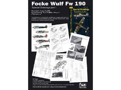 Focke Wulf Fw 190 Special Drawings Part I. - zdjęcie 1