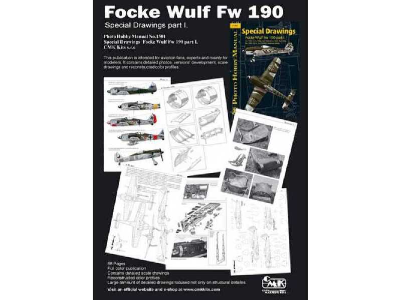 Focke Wulf Fw 190 Special Drawings Part I. - zdjęcie 1 Focke Wulf Fw 190 Special Drawings Part I. - zdjęcie 1