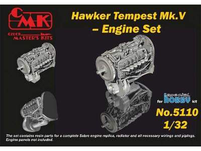 Tempest V Engine Set For Special Hobby Kit - zdjęcie 1