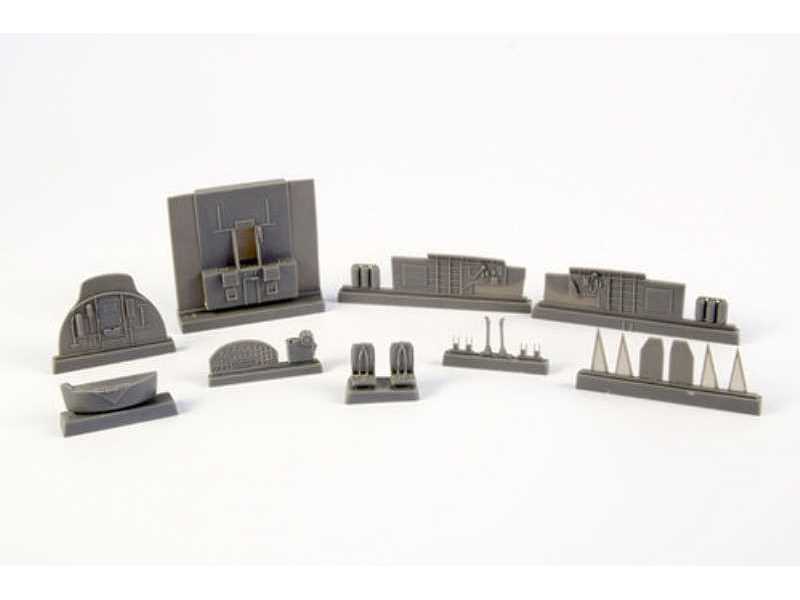 Boeing B-17g Cockpit Set For Airfix Kit - zdjęcie 1 Boeing B-17g Cockpit Set For Airfix Kit - zdjęcie 1