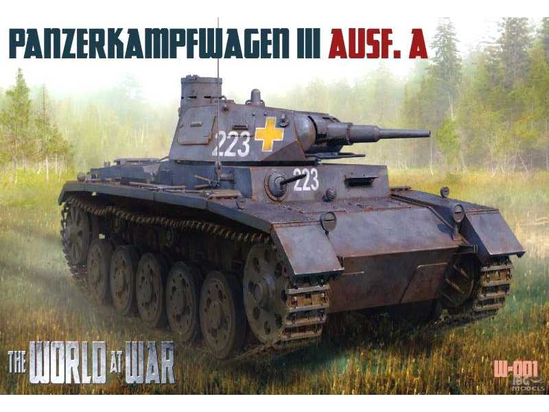 World At War - Pz.Kpfw. III Ausf. A - niemiecki czołg średni - zdjęcie 1