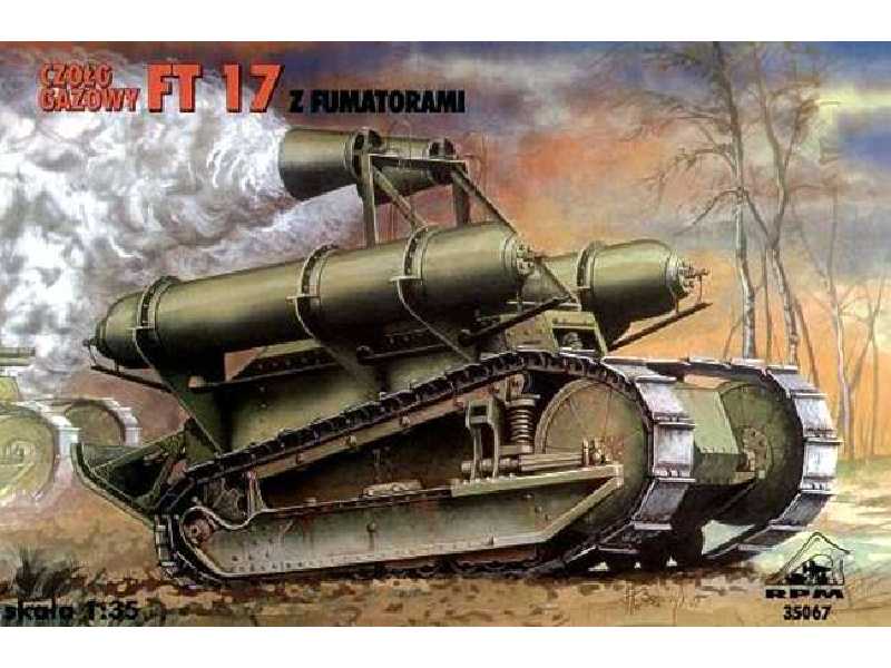 FT-17 Czołg gazowy z fumatorami - zdjęcie 1 FT-17 Czołg gazowy z fumatorami - zdjęcie 1