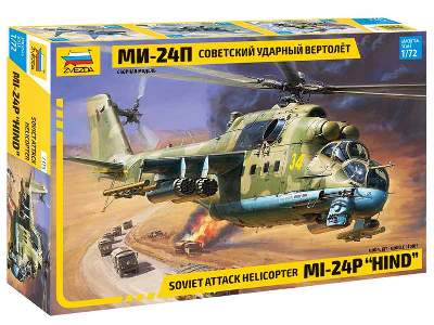 Mi-24P Hind - sowiecki ciężki śmigłowiec bojowy - zdjęcie 1