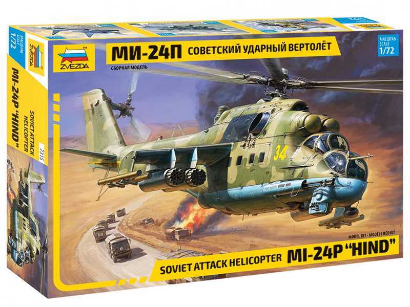 Mi-24P Hind - sowiecki ciężki śmigłowiec bojowy - zdjęcie 1 Mi-24P Hind - sowiecki ciężki śmigłowiec bojowy - zdjęcie 1