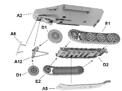 Niemiecki ciągnik artyleryjski Sd.Kfz. 251/4 - zdjęcie 3