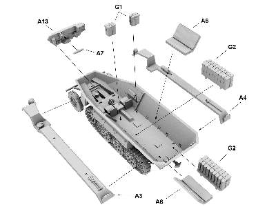 Niemiecki ciągnik artyleryjski Sd.Kfz. 251/4 - zdjęcie 5