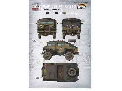 CMP Cgt Field Artillery Tractor 4b2 Body Cab 13 - zdjęcie 2