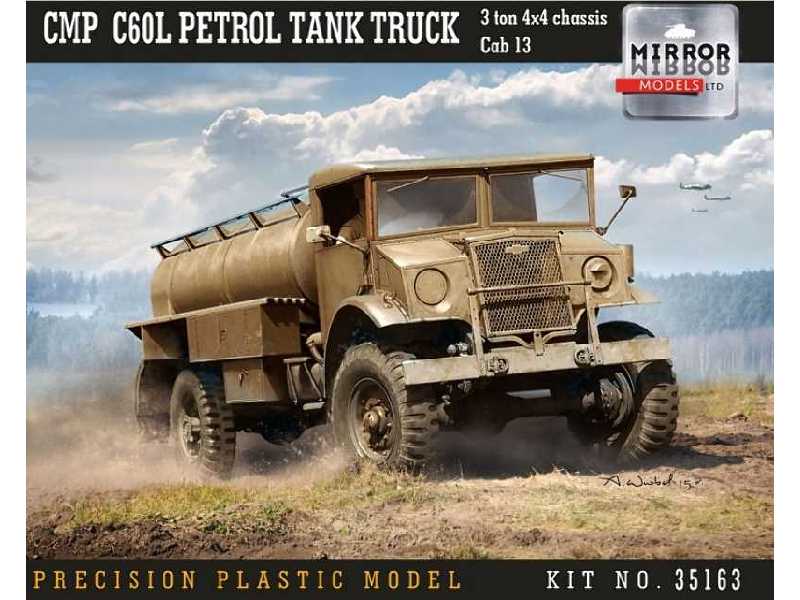 CMP C60l Petrol Tank Truck 3 Ton 4x4 Chassis Cab 13 - zdjęcie 1