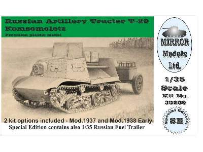 Russian Artillery Tractor T-20 Komsomoletz (Mod. 1937 And Mod. 1 - zdjęcie 1