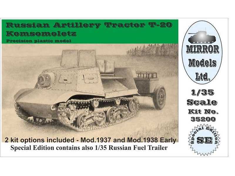 Russian Artillery Tractor T-20 Komsomoletz (Mod. 1937 And Mod. 1 - zdjęcie 1 Russian Artillery Tractor T-20 Komsomoletz (Mod. 1937 And Mod. 1 - zdjęcie 1