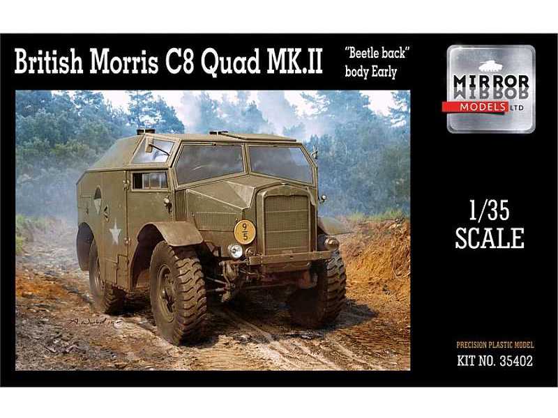 British Morris C8 Quad Mk.II Beetle Back Body - wczesny - zdjęcie 1 British Morris C8 Quad Mk.II Beetle Back Body - wczesny - zdjęcie 1