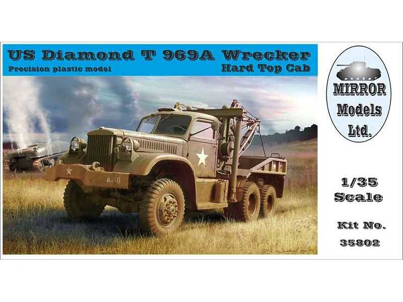 US Diamond T 969a Wrecker Hard Top Cab - zdjęcie 1 US Diamond T 969a Wrecker Hard Top Cab - zdjęcie 1