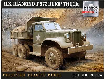 U.S. Diamond T 972 Dump Truck Hard Top Cab - zdjęcie 1