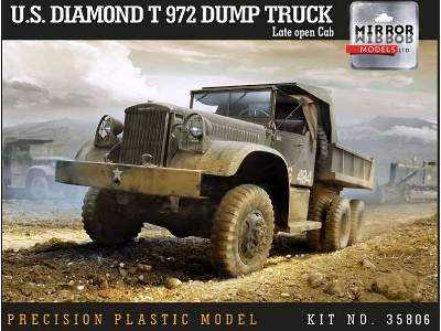 U.S. Diamond T 972 Dump Truck Late Open Cab - zdjęcie 1