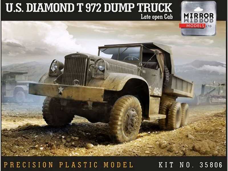 U.S. Diamond T 972 Dump Truck Late Open Cab - zdjęcie 1 U.S. Diamond T 972 Dump Truck Late Open Cab - zdjęcie 1