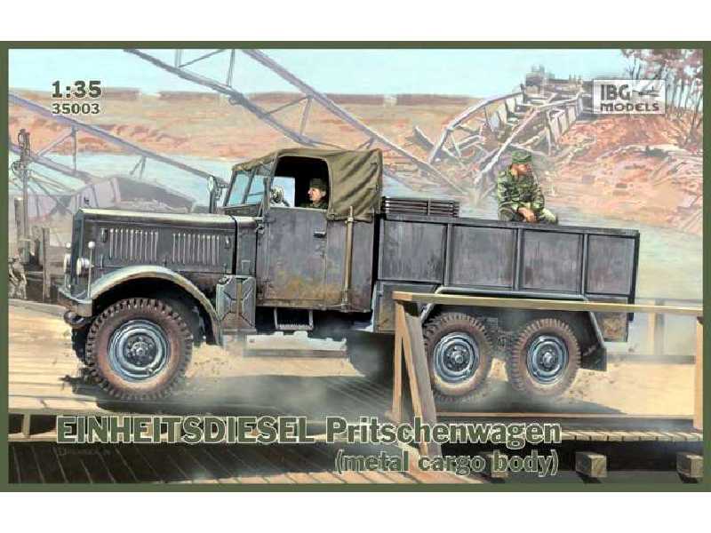 Ciężarówka Einheitsdiesel Pritschenwagen (metal cargo body) - zdjęcie 1 Ciężarówka Einheitsdiesel Pritschenwagen (metal cargo body) - zdjęcie 1