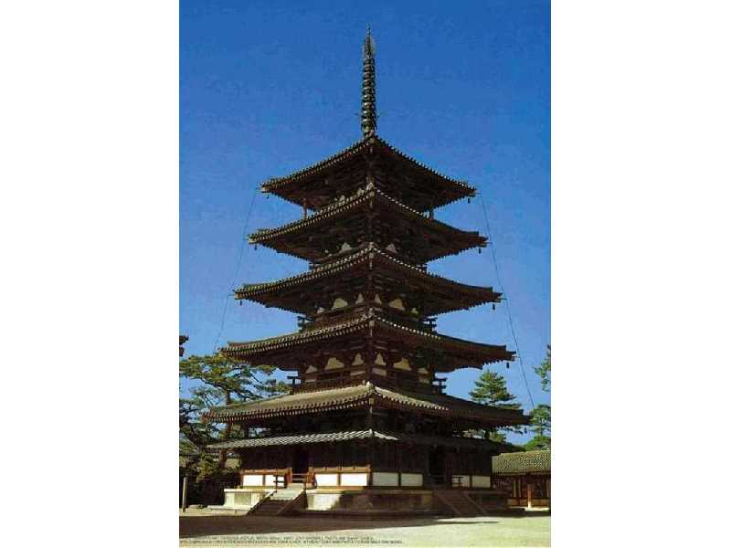 Horyuji Go-jyu-no-toh (Five-story Pagoda) - zdjęcie 1 Horyuji Go-jyu-no-toh (Five-story Pagoda) - zdjęcie 1
