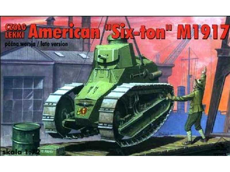 Czołg lekki American Six-Ton M1917 (późna wersja) - zdjęcie 1 Czołg lekki American Six-Ton M1917 (późna wersja) - zdjęcie 1