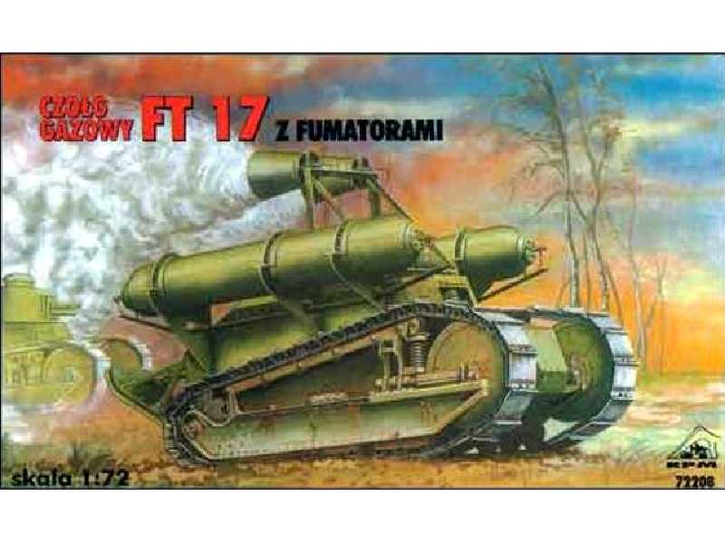 Czołg gazowy FT-17 z fumatorami - zdjęcie 1 Czołg gazowy FT-17 z fumatorami - zdjęcie 1