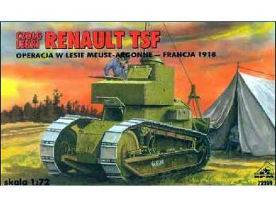 Czołg lekki Renault TSF - Francja 1918 - operacja Meuse-Argonne - zdjęcie 1