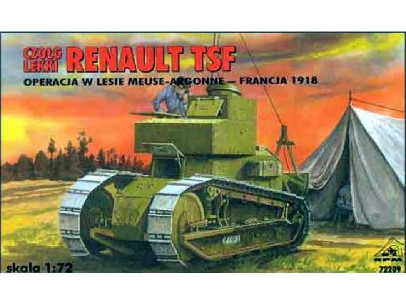 Czołg lekki Renault TSF - Francja 1918 - operacja Meuse-Argonne - zdjęcie 1 Czołg lekki Renault TSF - Francja 1918 - operacja Meuse-Argonne - zdjęcie 1