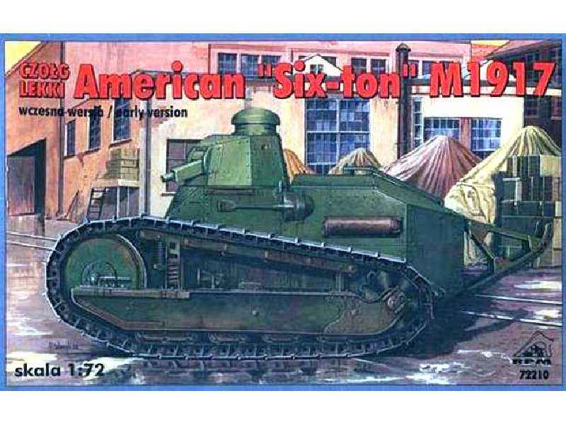 Czołg lekki American Six-Ton M1917 (wczesna wersja) - zdjęcie 1 Czołg lekki American Six-Ton M1917 (wczesna wersja) - zdjęcie 1
