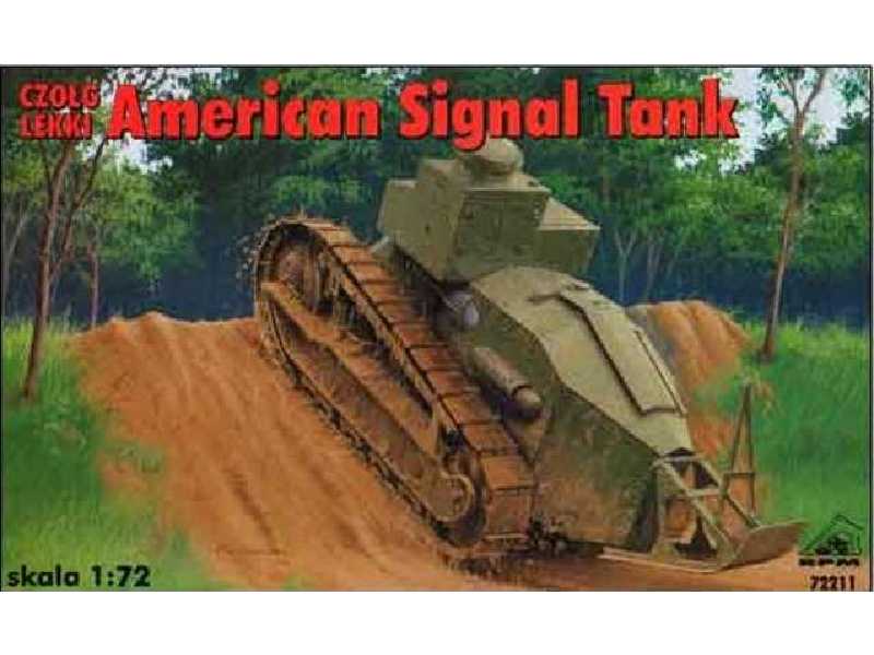 Czołg lekki American Signal Tank - zdjęcie 1 Czołg lekki American Signal Tank - zdjęcie 1
