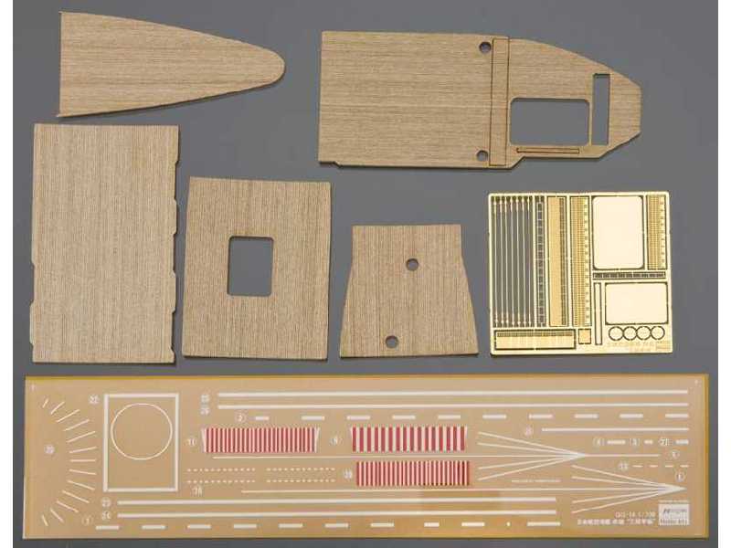 QG24 Wooden Deck Carrier Akagi Three Fligh Deck - zdjęcie 1 QG24 Wooden Deck Carrier Akagi Three Fligh Deck - zdjęcie 1