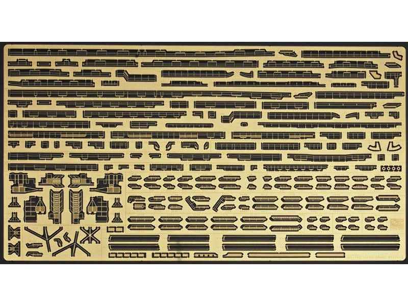 QG26 IJN Carr Akagi Photo Etched Parts Set A - zdjęcie 1 QG26 IJN Carr Akagi Photo Etched Parts Set A - zdjęcie 1