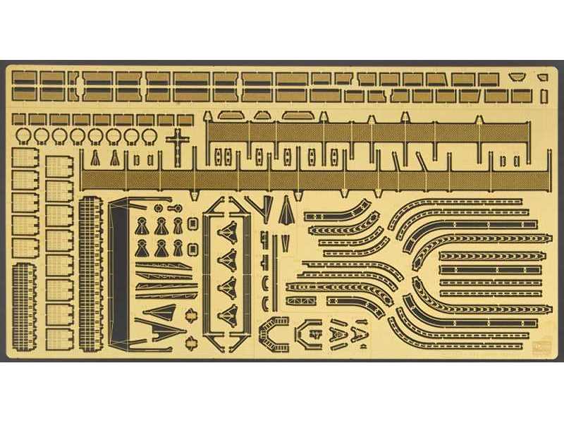 QG27 St B IJN Carr Akagi Photo Etched Parts - zdjęcie 1