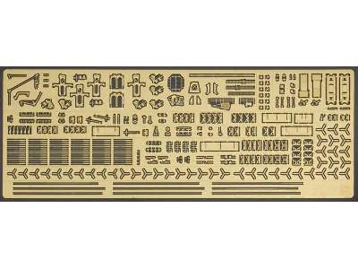 QG28 IJN Aircraft Carrier Akagi Photo Etched Parts Set C - zdjęcie 1