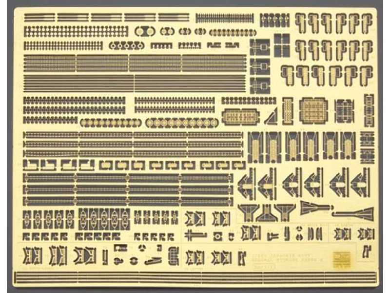 QG35 Japanese Navy Ships Photo Etched Parts - zdjęcie 1