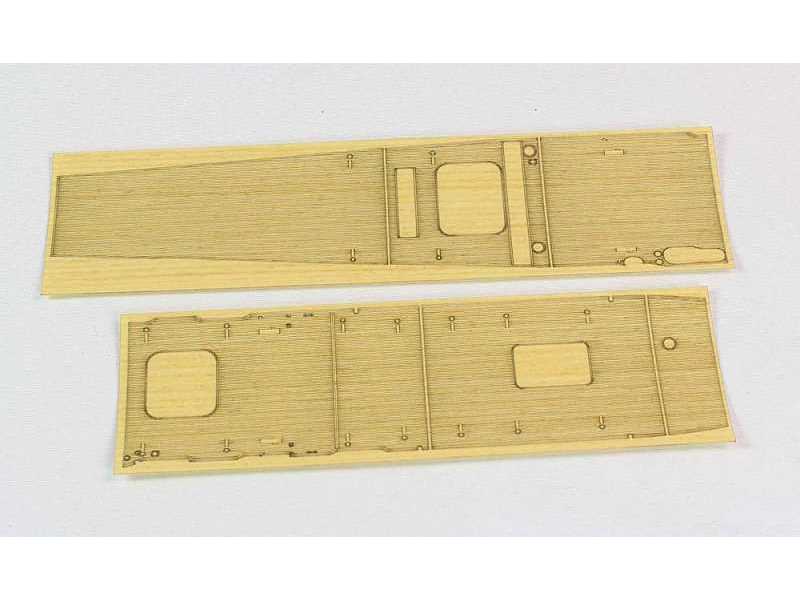 QG52 Wooden Deck For Aircraft Carrier Akagi - zdjęcie 1 QG52 Wooden Deck For Aircraft Carrier Akagi - zdjęcie 1