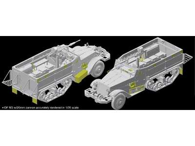 IDF M3 Halftrack w/20mm Hispano-Suiza HS.404 cannon - zdjęcie 9