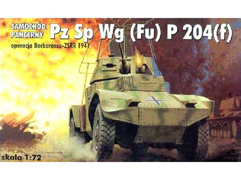 Samochód pancerny Pz Sp Wg (Fu) P 204(f) Operacja Barbarossa - zdjęcie 1