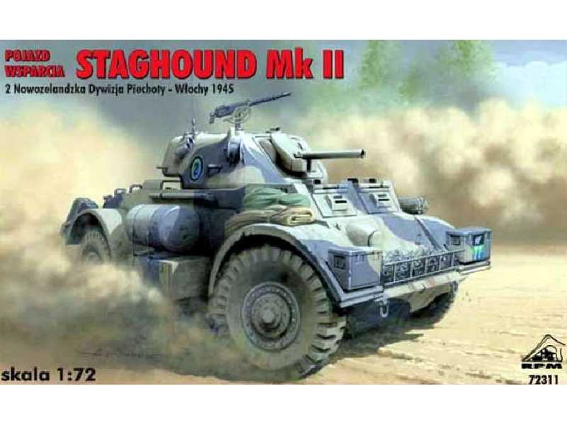 Pojazd wsparcia Staghound Mk II - Włochy 1945 - zdjęcie 1 Pojazd wsparcia Staghound Mk II - Włochy 1945 - zdjęcie 1