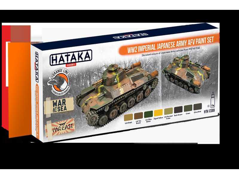 Cs69 WW2 Imperial Japanese Army Afv Paint Set - zdjęcie 1 Cs69 WW2 Imperial Japanese Army Afv Paint Set - zdjęcie 1