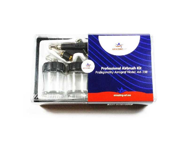 AA-138 Zestaw Do Malowania Aerograf Dysza 0,8mm - zdjęcie 1 AA-138 Zestaw Do Malowania Aerograf Dysza 0,8mm - zdjęcie 1