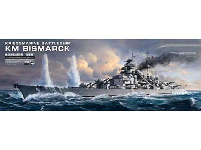 Niemiecki pancernik KM Bismarck - zdjęcie 1 Niemiecki pancernik KM Bismarck - zdjęcie 1