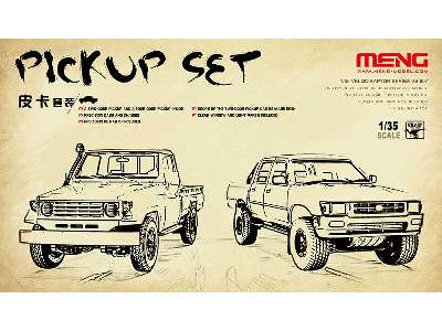 Pickup Set - 2 modele - Toyota Hilux - zdjęcie 1