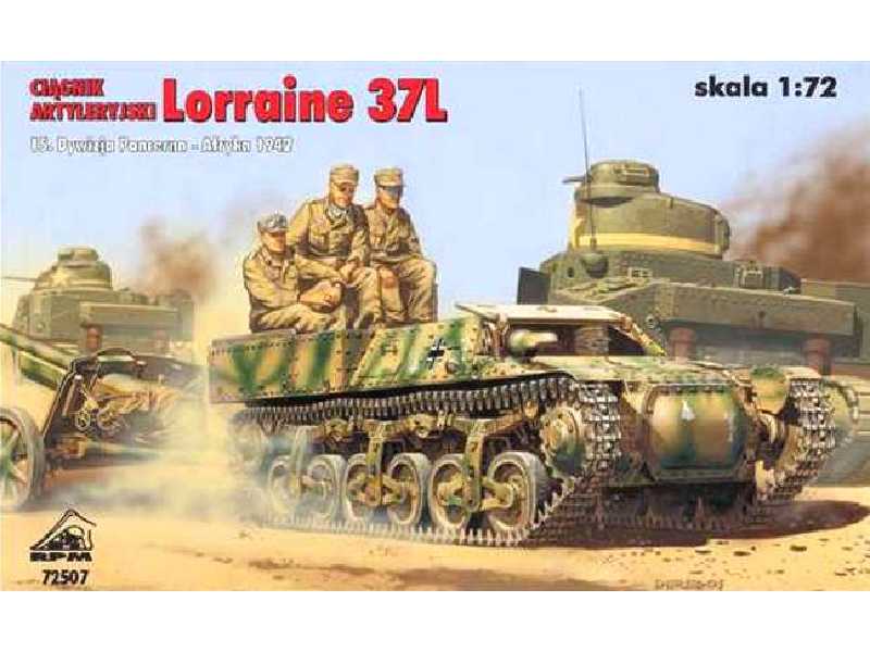 Ciągnik artyleryjski Lorraine 37L - Afryka 1942 - zdjęcie 1 Ciągnik artyleryjski Lorraine 37L - Afryka 1942 - zdjęcie 1